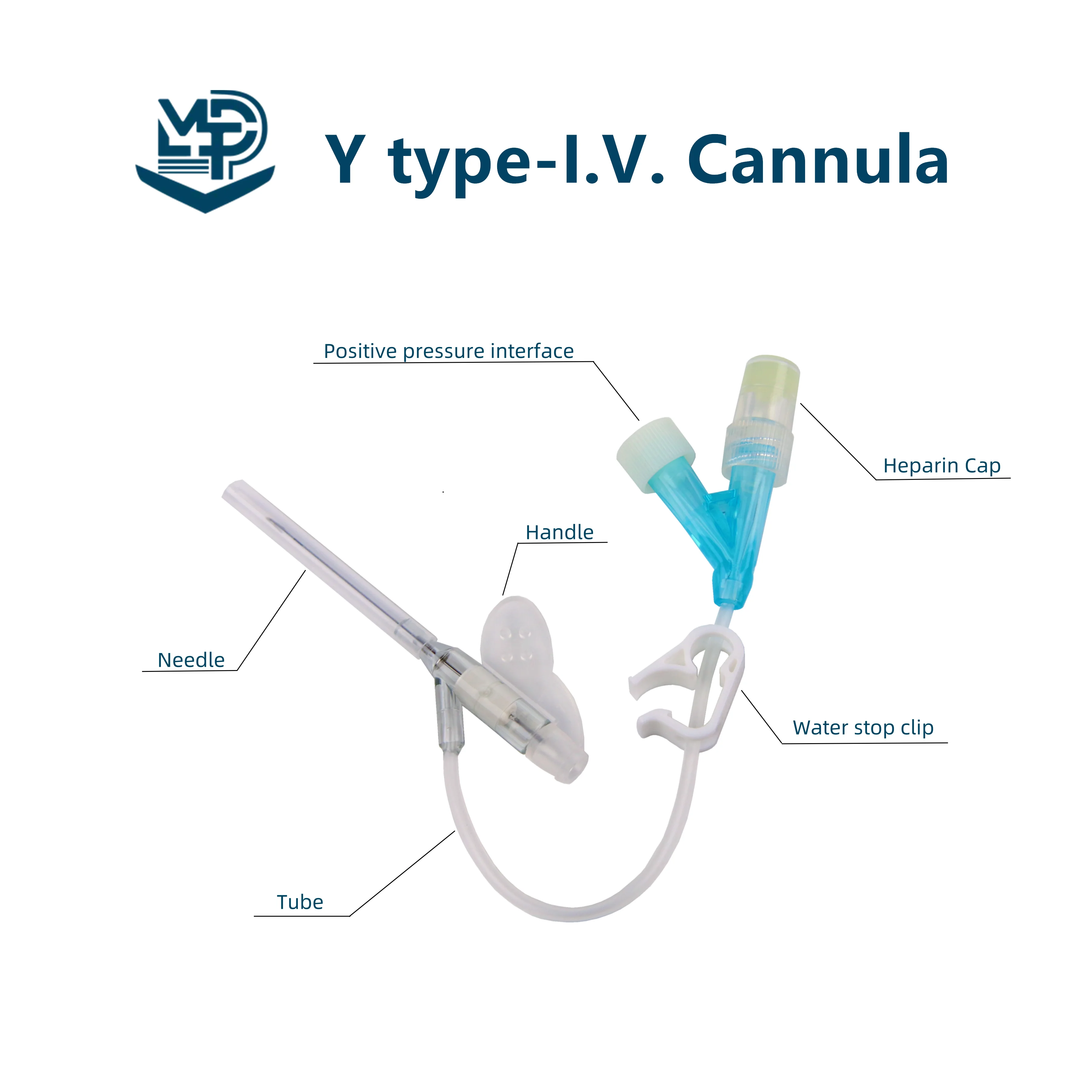 Wholesale Disposable Pvc all size Y Type Shaped I.v. Cannula manufacture