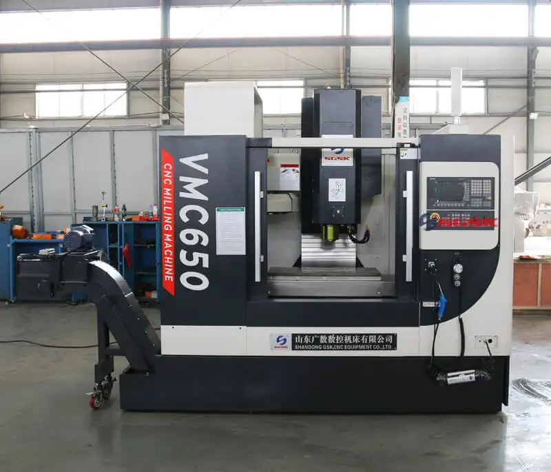 Cnc Milling Machine Vmc650 Vertical Machining Center - Buy Fanuc ...