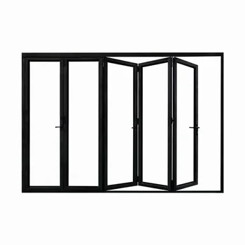 Puertas De Patio Plegables Contemporáneas,Puertas De Vidrio Plegables