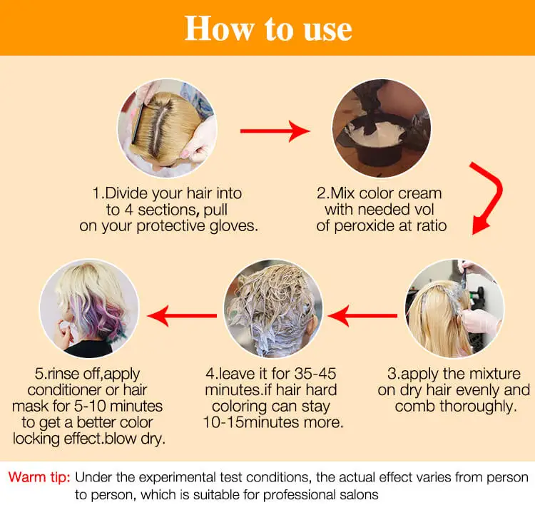 Arganmidas Professional Permanent Hair Color Chart Hair Dyeing Color