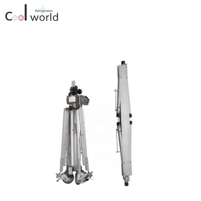 5M Air Conditioning Installation Electric Portable Lifter with Wheel