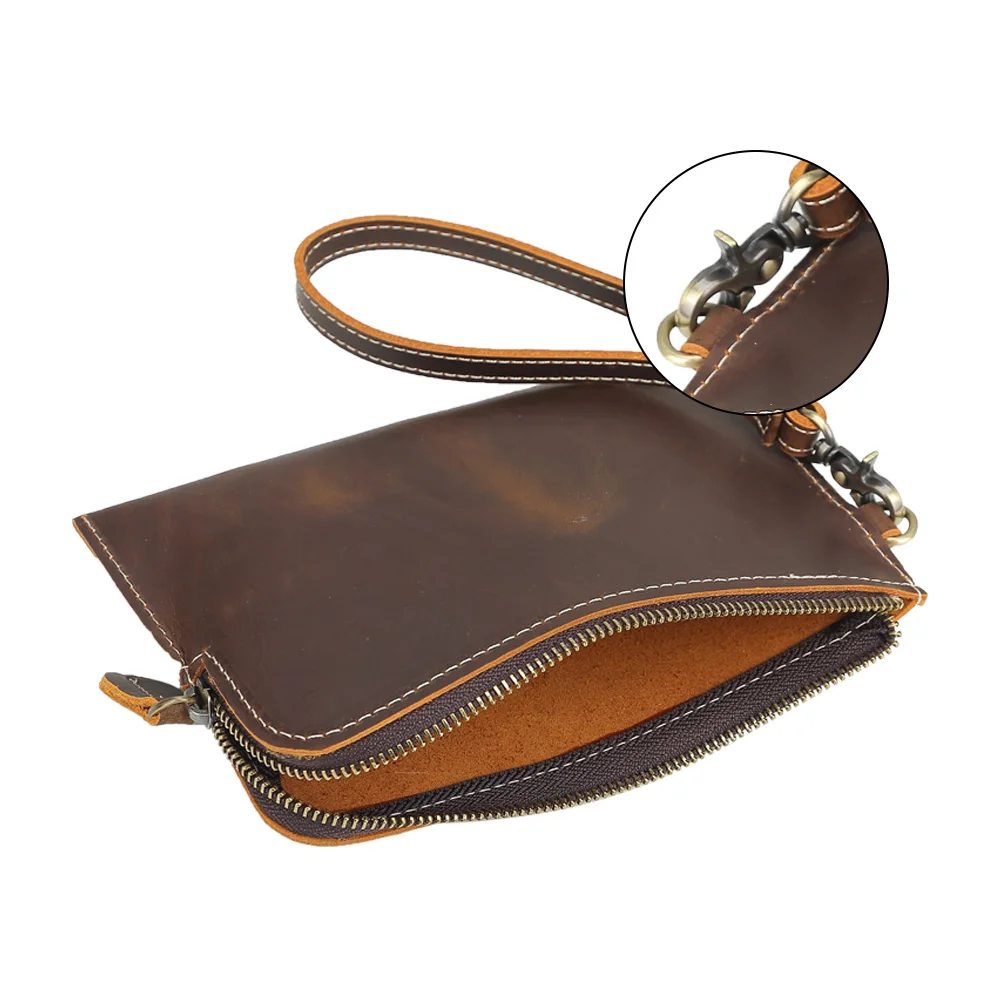 Tiding Custom Luxury Vintage Ladies Real Crazy Horse Leather Tote Shoulder Bag Genuine Leather Woman Tote Bag Handbag
