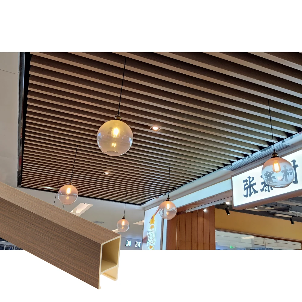 Engineered Wpc Ceiling Grid Public Places Pvc Ceiling Design Pvc ...