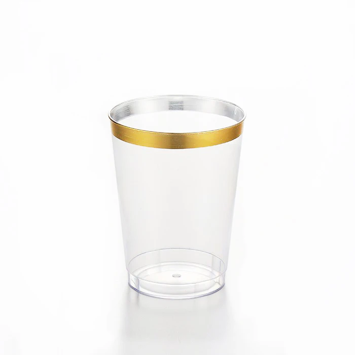 Одноразовые пластиковые прозрачные стаканы для вечеринок 10