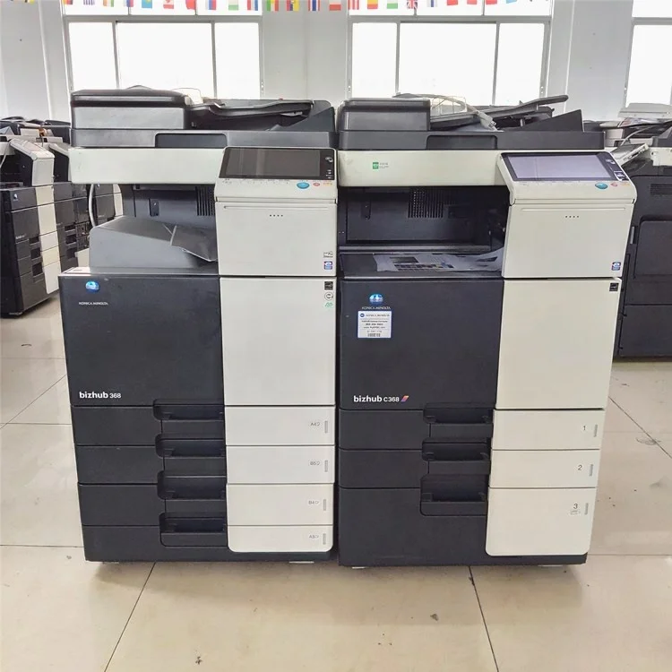 Factory Price Photostat Machine Used Copier Printer for Konica Minolta Bizhub  C368  Refurbished Photocopier Fotocopiadora