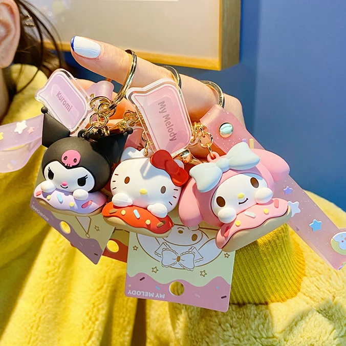 Wholesale Cute Kawaii Mymelody Kuromi Cinnamoroll Pompom Purin Charm ...