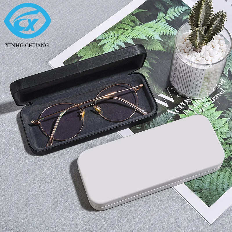 Custom Logo Cuboid Best Packaging Stainless Steel PU Optical Glass