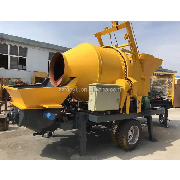 JBS30 JBS40 Concrete Mixer Pump with diesel Engine with Hopper