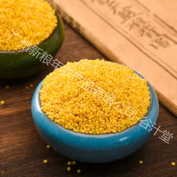 Pure Natural Green Yellow Millet Without Additives, Wholesale at Low Price, Meet Human Nutritional Needs