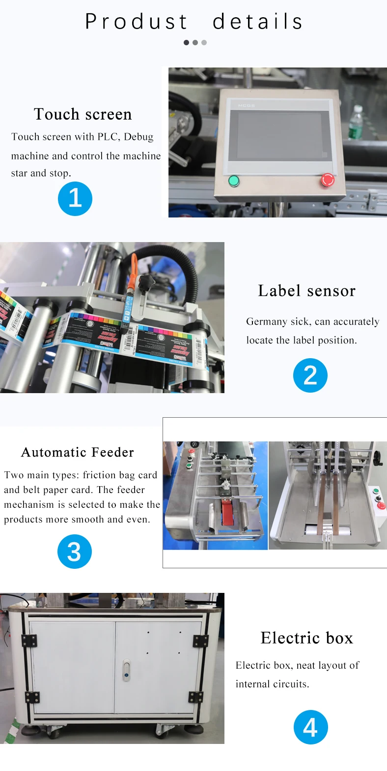 Automatic Card Machine Tea Bag Automatic Labeling Machine Sachet Water Label Machine