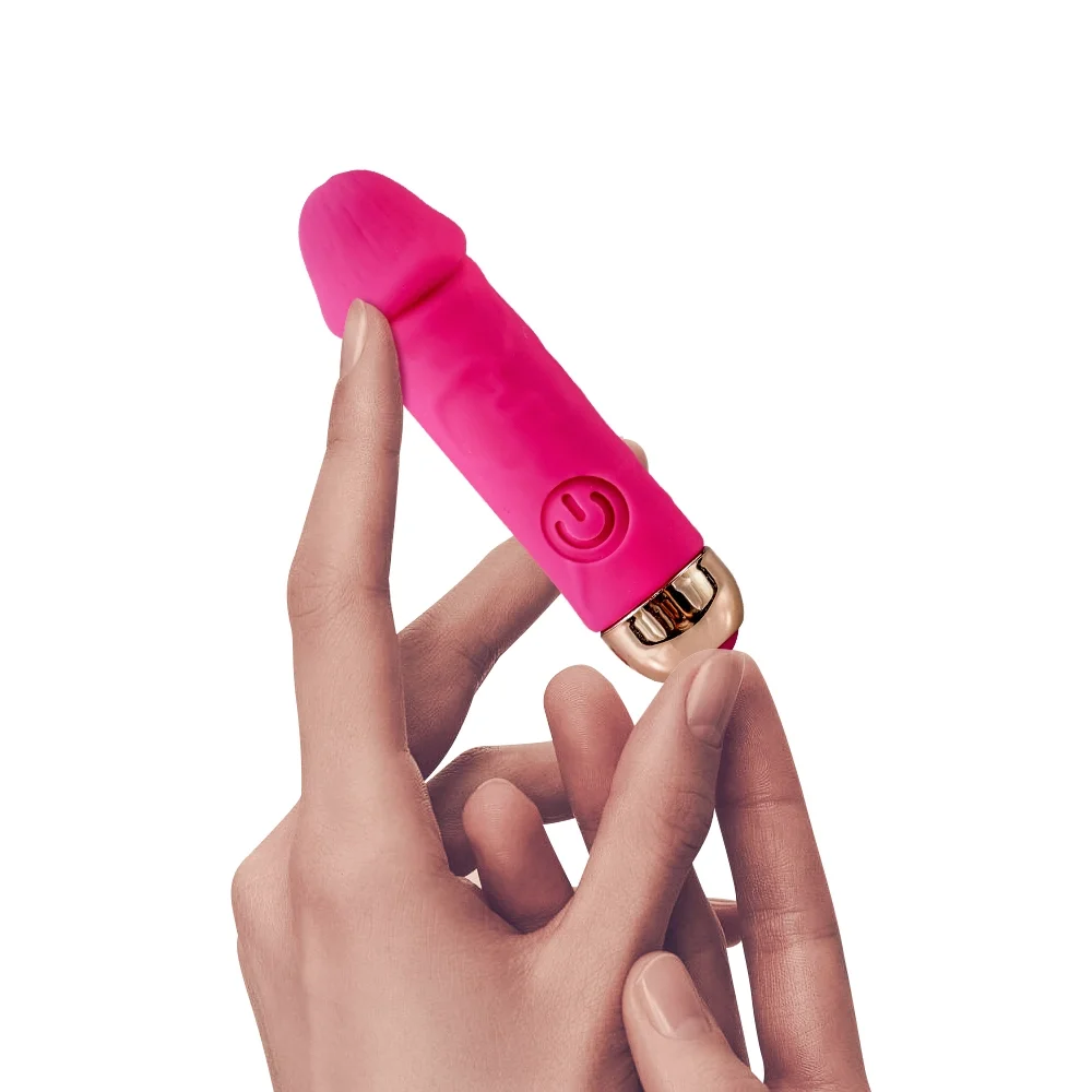 Vagina Clitoral Stimulator Female Sex Toys Silicone G Spot Realistic Dick Vibrating Bullet Mini Vibrator Dildo For Women Girl_voghion.com