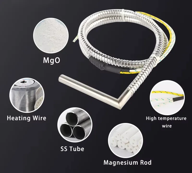 L Shape Cartridge Heater