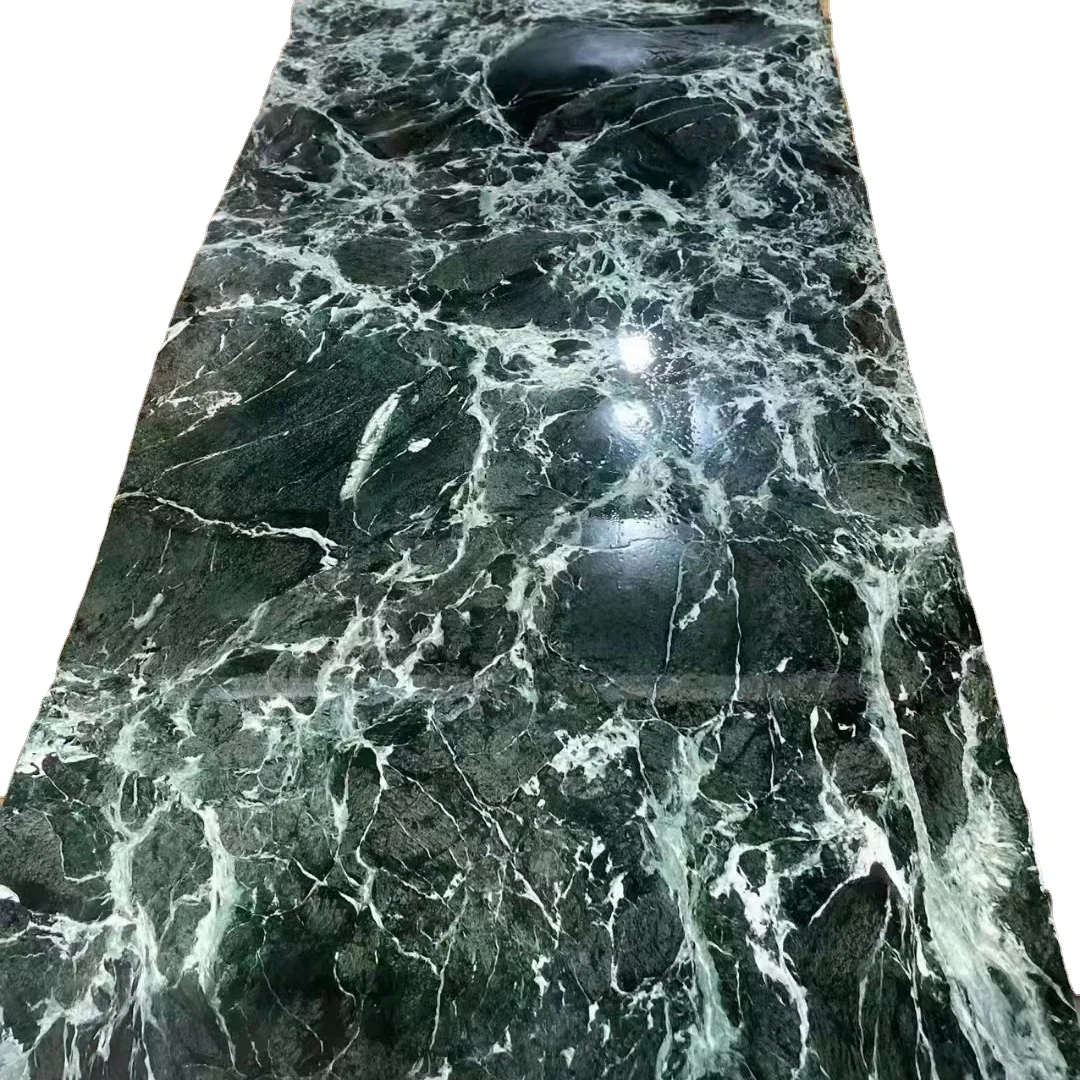 Wholesale Popular Green Marble Italy Classical Green Marble with White Veins