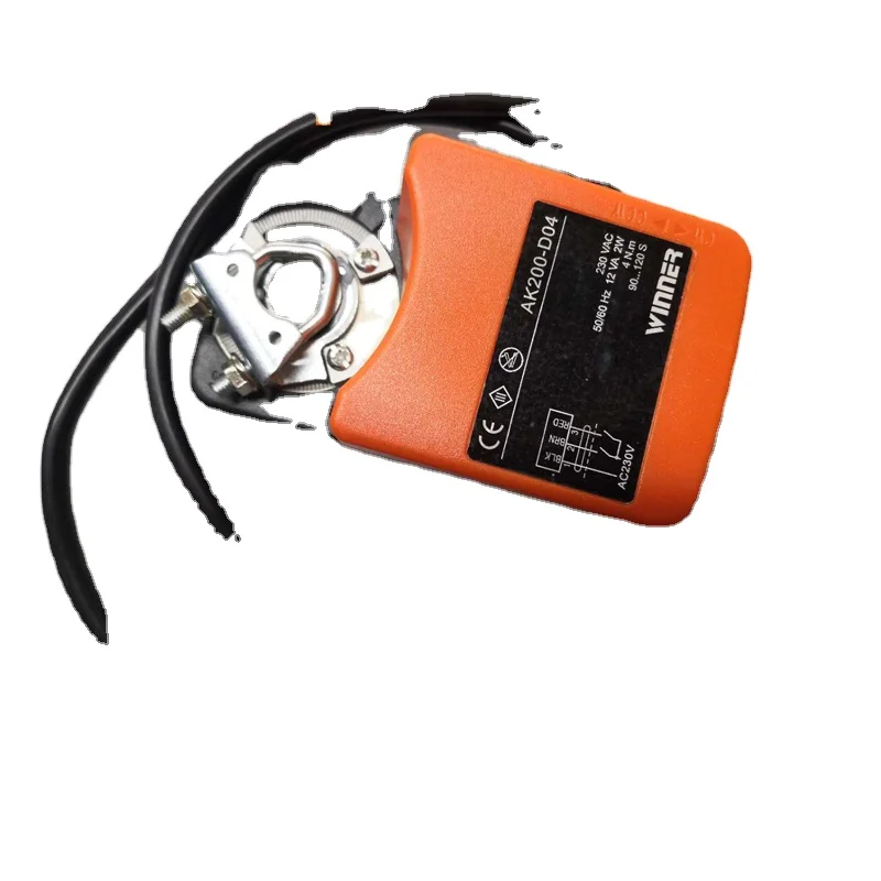 220V Modulating Control Round Spindle 10mm~18mm Air Damper Actuator