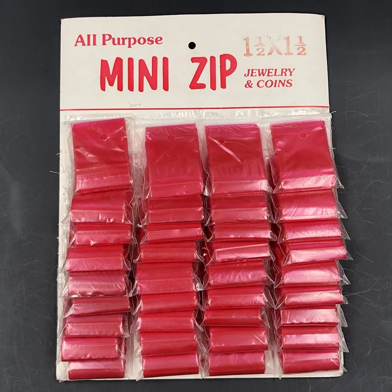 custom mini ziplock bags