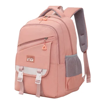 HAIBOWY Anti-washing student backpack for men and women, casual design sense, suitable for short trip polyester cotton fabric