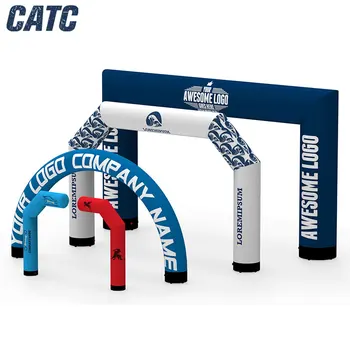 CATC Customizable Inflatable Arch Airtight Square and round Door for Outdoor Occasions Diverse Shapes for Versatility