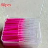 80 piezas de 0,7 mm de rosa