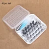 Set argento da 41 pezzi