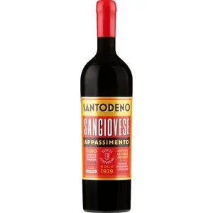 Italian Red Wine Romagna Doc Sangiovese Appassimento 750Ml Perfect With Roasts And Cured Meats 6 Bottles For Box