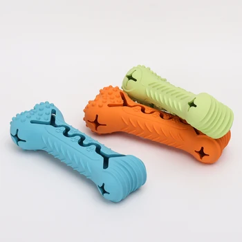 New Design Bone Shape Rubber Pet Chew Toy Cat Dog Chew Toy For Teeth ...