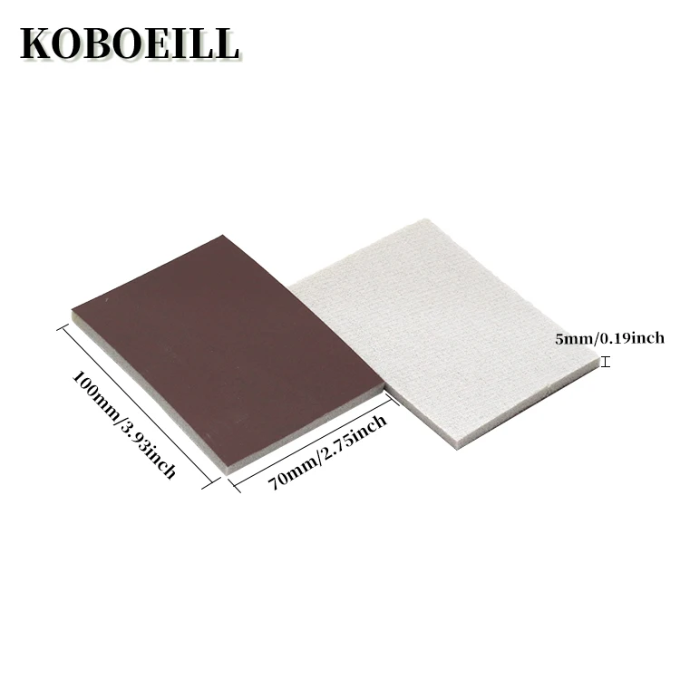 Factory Price, Multiple Colors Can Be Customized for 100 * 70 * 5mm Matte Sponge Sandpaper Dry and Wet Polishing