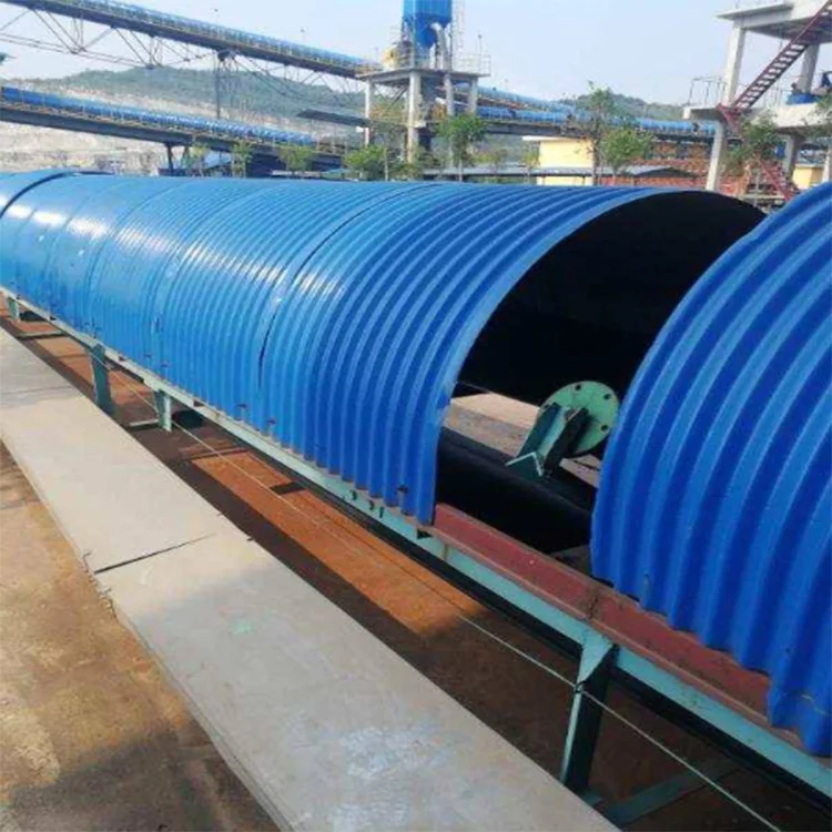 Conveyor Belt Hood Rain Protection Cover Using For Trough Belt Conveyor ...