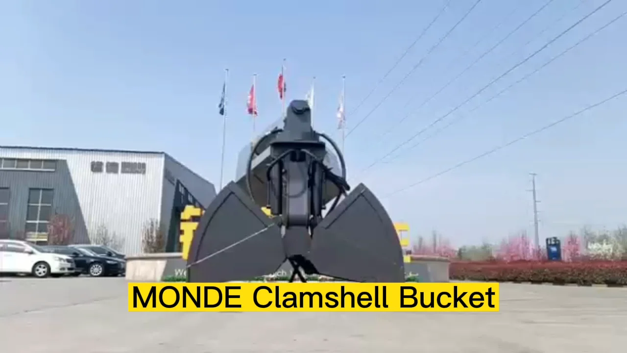 Monde Loading And Unloading Hydraulic Rotary Clamshell Grab River