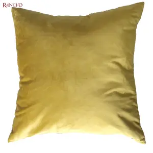 Hot Sale on Market Custom Accept Soft Solid Color Velvet Decorative Sofa Cushion
