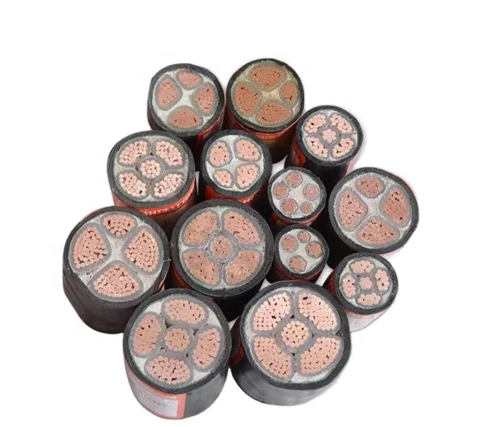 Cross-linked Pe Insulated PVC Sheathed Power Cable for fixed laying in distribution networks U1000 RO2V R2V  H07V-R / H07V-U