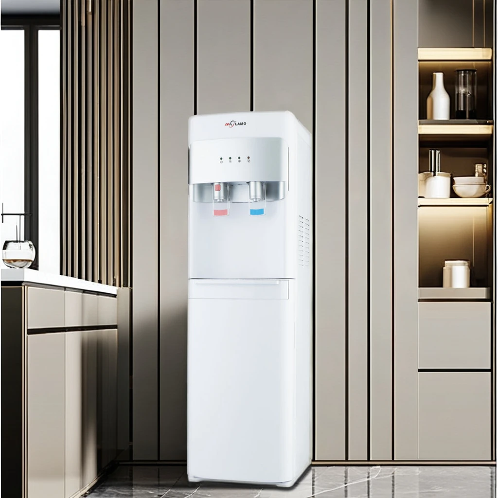 Wholesale 1158 Electric Water Dispenser Stainless Steel Housing Bottom Load Stand Installation Household Hotel Use supplier