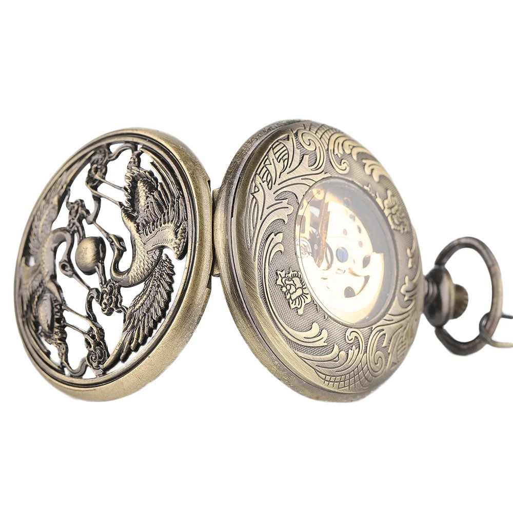 Skeleton Automatic Pocket Watch OM-540936