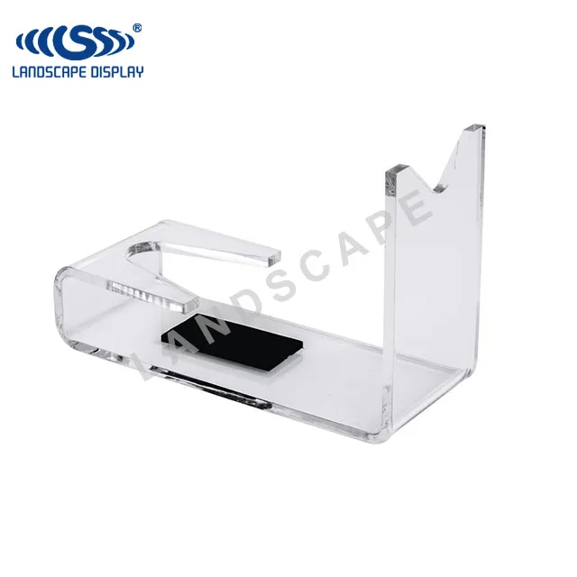 4 Acryl Pistolenständer - Klar Für Spielzeug & Sammlerstücke