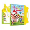 Libro electrónico bilingüe portugués-inglés-amarillo