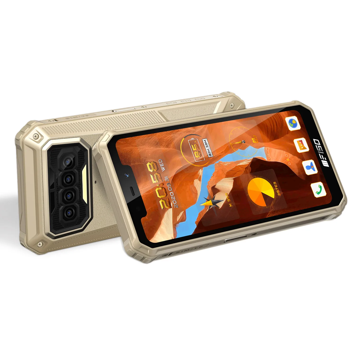 New OUKITEL F150 B2021 6GB+64GB IP68 Mobile Phone, 8000mAh, Dual