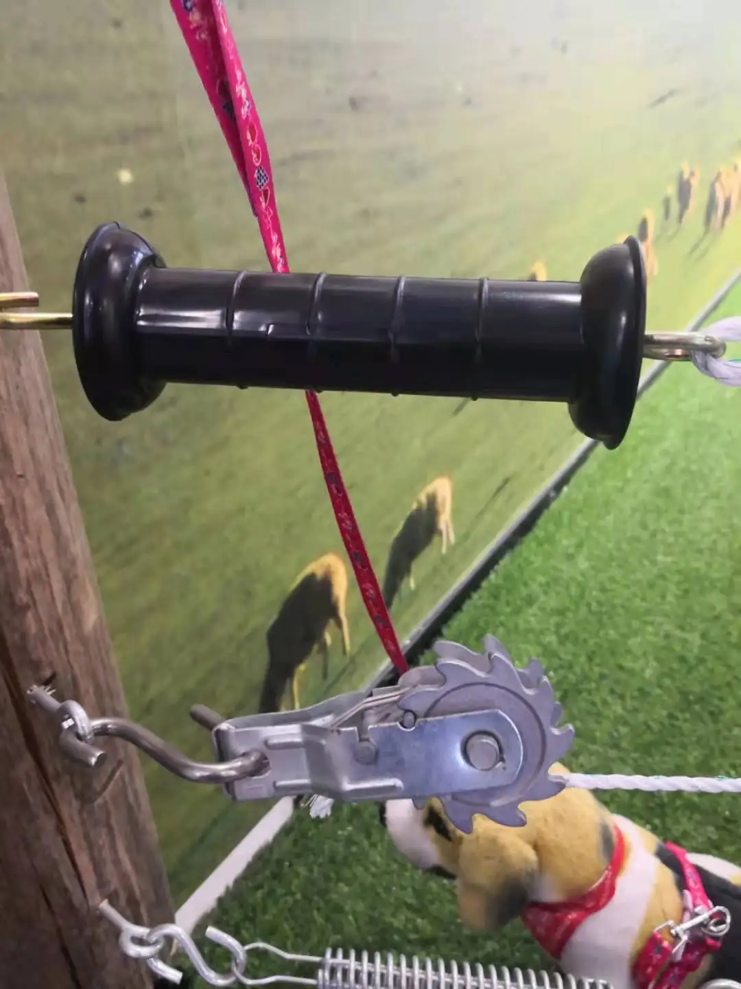 Farm Fencing Ratchet Tightener Electric Fence Wire Strainer 12.5gauge Wire Vise Galvanized