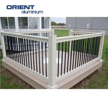 Outdoor Stair Aluminum Railings Handrails /Porch Railings and Posts/ aluminium handrail fittings and aluminium handrail profiles