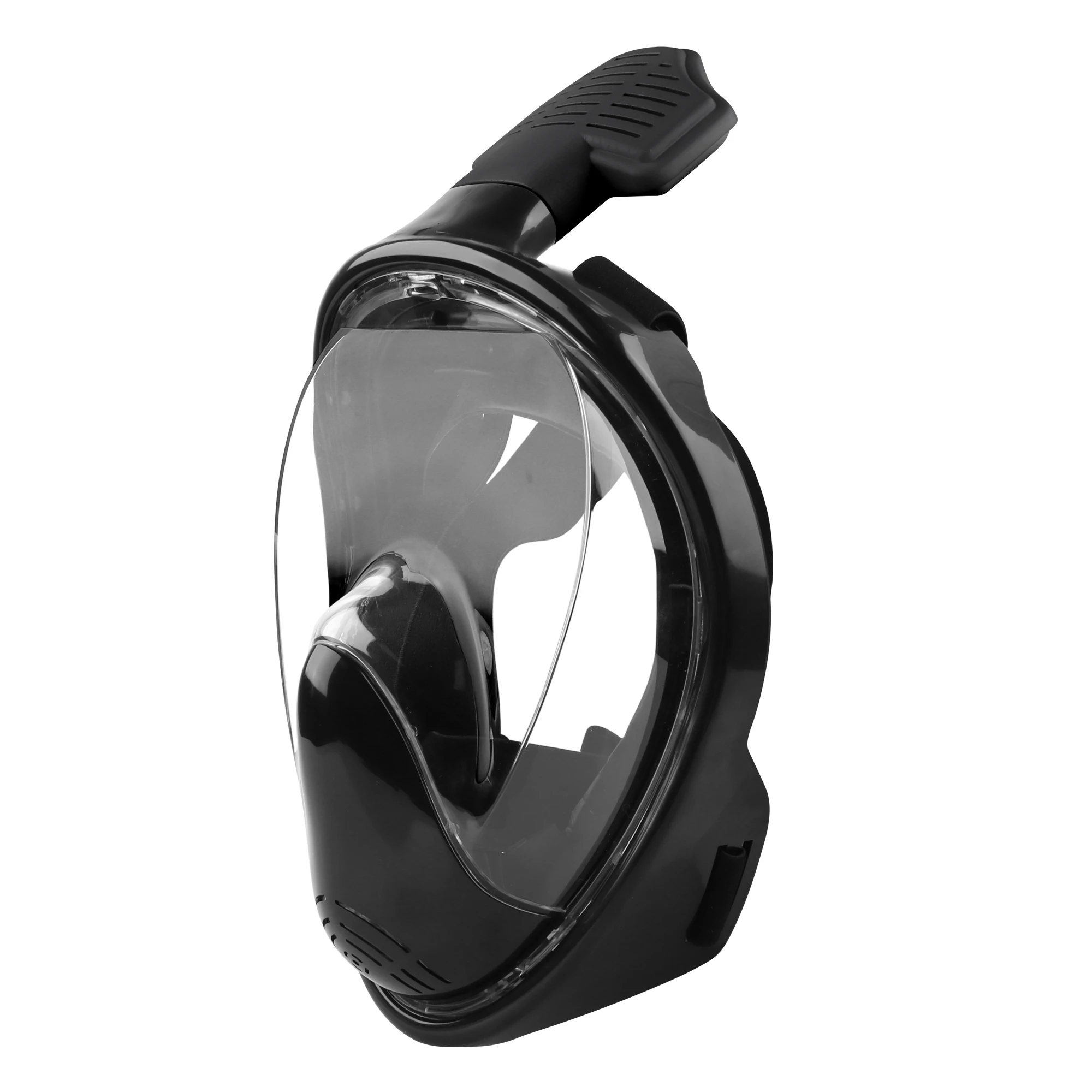 Turn Snorkel Mask Full Face  O-xygen Breathing Masks For Adult Kids 180 Degree View Diving Snorkeling Mask Snorkel Set