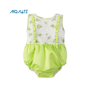 MQATZ Wholesale Baby Girl  Dresses Green Princess Birthday Cosplay Kids Party Dress Baby Girl Birthday Dresses L2303XZ