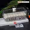 BY-A88 Ice Cube Tray Set, 1 Layer, Beige Standard