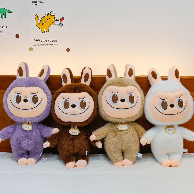 POPMART LABUBU ぬいぐるみキーチェーン2体セット POPMART LABUBU THE MONSTERS ぬいぐるみキーホルダーの通販 by