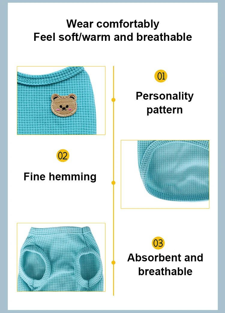 Spring Summer Autumn Winter Small Clothes Pet Accessories Dog Cat Vest Clothes