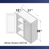 White Shaker-W2736