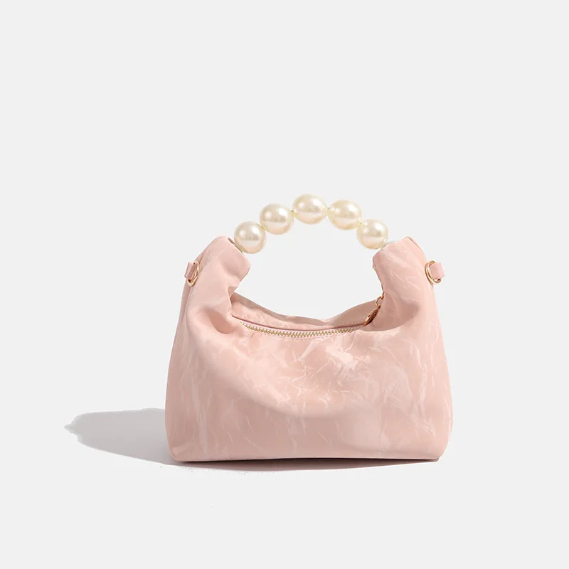 Mini Chain Shoulder Bag - High-Grade Pearl Handbag for Women