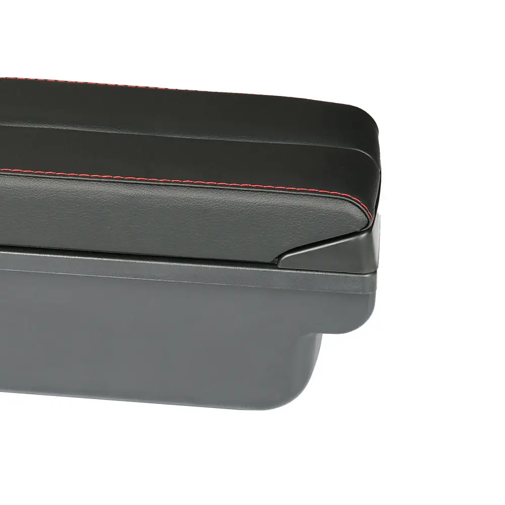 product tiypeor multifunctional car seat gap filler side storage armrest console box with wireless charging-8