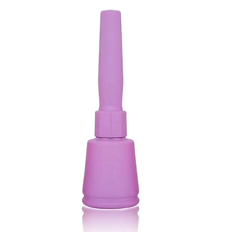 Oem 10ml 15ml Mini Nail Polish Bottles Cosmetics Glass Uv Gel With Brush In Stock