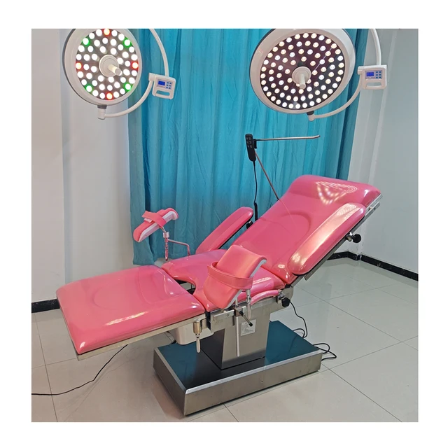 High Quality Electric Stainless Steel Obstetric Delivery Bed Gynecological Birthing Table for Hospitals