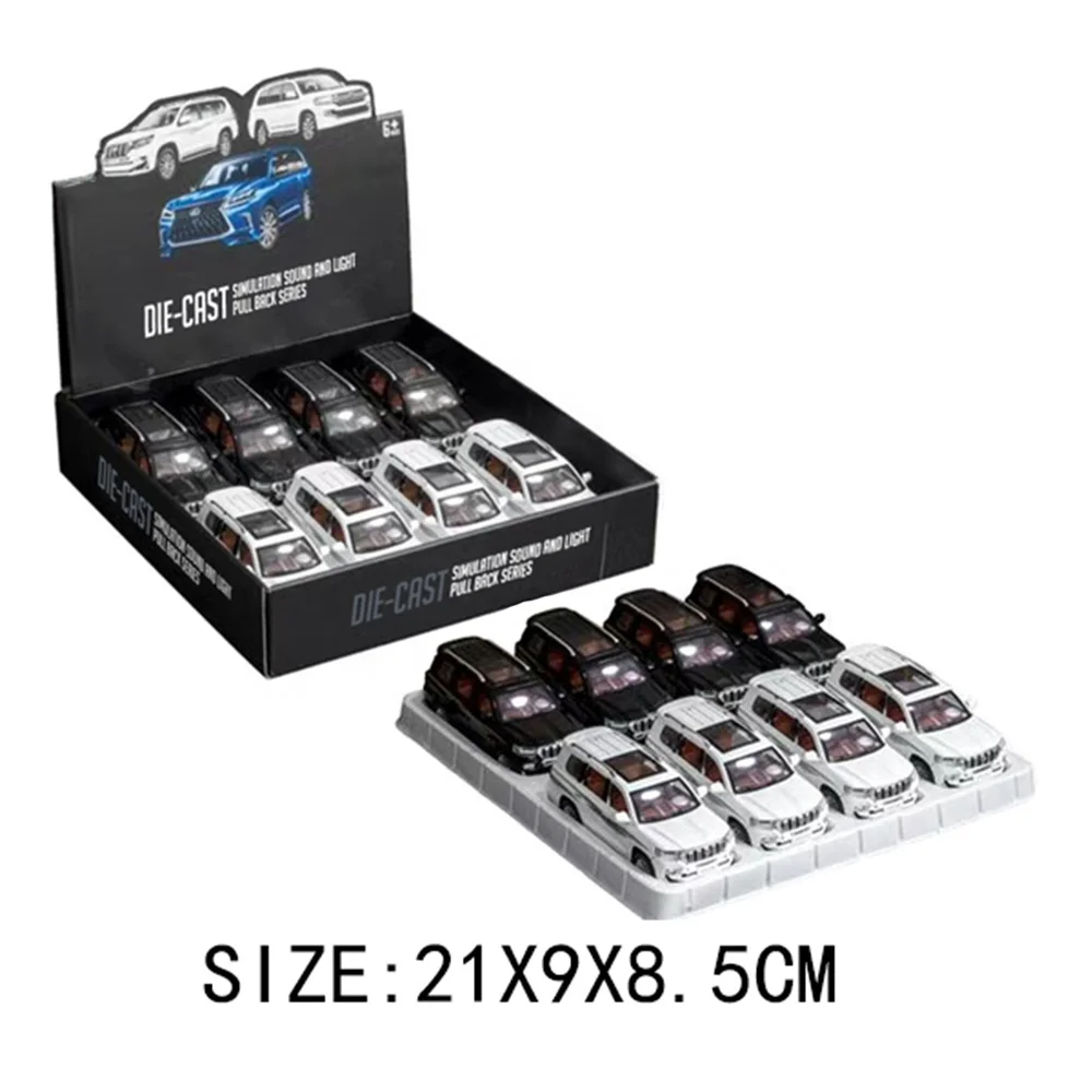 1:24 электрическая модель автомобиля игрушки со звуком и светом для открывания двери литые под давлением модели