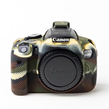 Soft Silicone Case Camera Protective Body Bag for Canon EOS 600D 650D 700D Rubber Cover EOS T3i T4i T5i Camera Bag detail image