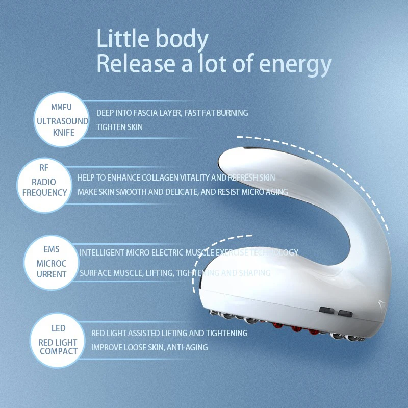 Body Fat Device At Home Fat Remove Body Hand Held Cavitation Rf Machine